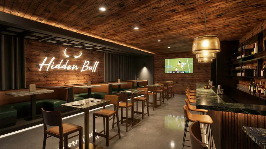 Rendering of 97 Club interior