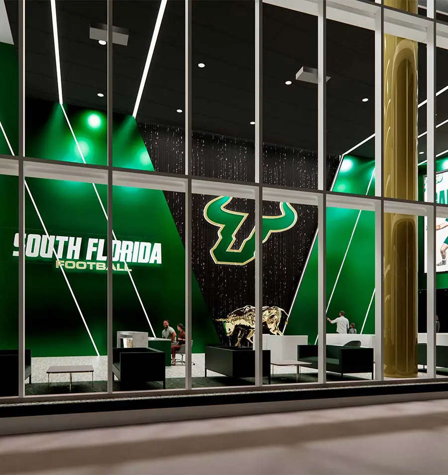Rendering of the Tampa General Center for Athletic Excellence